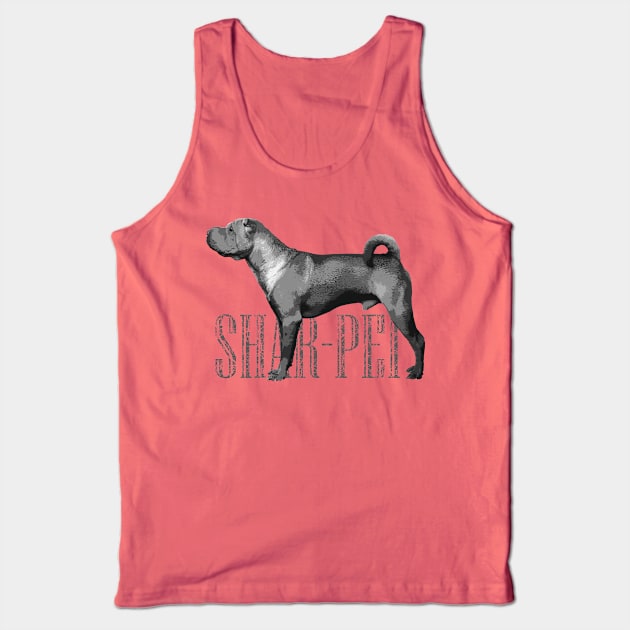 Shar-Pei Tank Top by Nartissima